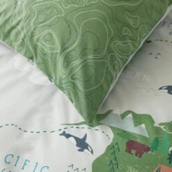 Habitat Kids Cotton World Map Print Bedding Set - Toddler 11 Habitat Kids Cotton World Map Print Bedding Set - Toddler -Habitat 6823786 R Z003C