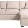 Habitat Reagan Right Corner Chaise Sofa Bed - Natural