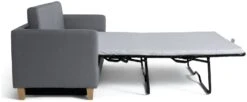Habitat Rosie 2 Seater Fabric Sofa Bed - Light Grey -Habitat 7023530 R Z003A