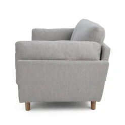 Habitat Habita Salome Fabric 2 Seater Sofa - Light Grey 14 Habitat Habita Salome Fabric 2 Seater Sofa - Light Grey -Habitat 7040719 R Z004A