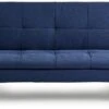 Habitat Nolan Fabric Clic Clac Sofa Bed - Denim Blue