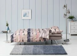 Habitat Nolan Fabric Clic Clac Sofa Bed - Natural -Habitat 7219959 R Z002C