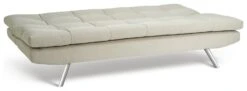 Habitat Nolan Fabric Clic Clac Sofa Bed - Natural -Habitat 7219959 R Z003A