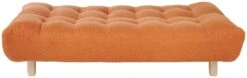 Habitat Kota 3 Seater Fabric Clic Clac Sofa Bed - Orange 11 Habitat Kota 3 Seater Fabric Clic Clac Sofa Bed - Orange -Habitat 7234192 R Z004A