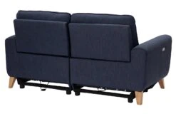 Habitat Tommy Fabric 3 Seater Power Recliner Sofa -Navy Blue -Habitat 7627565 R Z004A