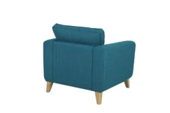 Habitat Cooper Fabric Armchair - Teal 17 Habitat Cooper Fabric Armchair - Teal -Habitat 7830974 R Z005A