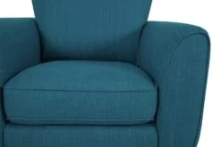 Habitat Cooper Fabric Armchair - Teal 19 Habitat Cooper Fabric Armchair - Teal -Habitat 7830974 R Z007A