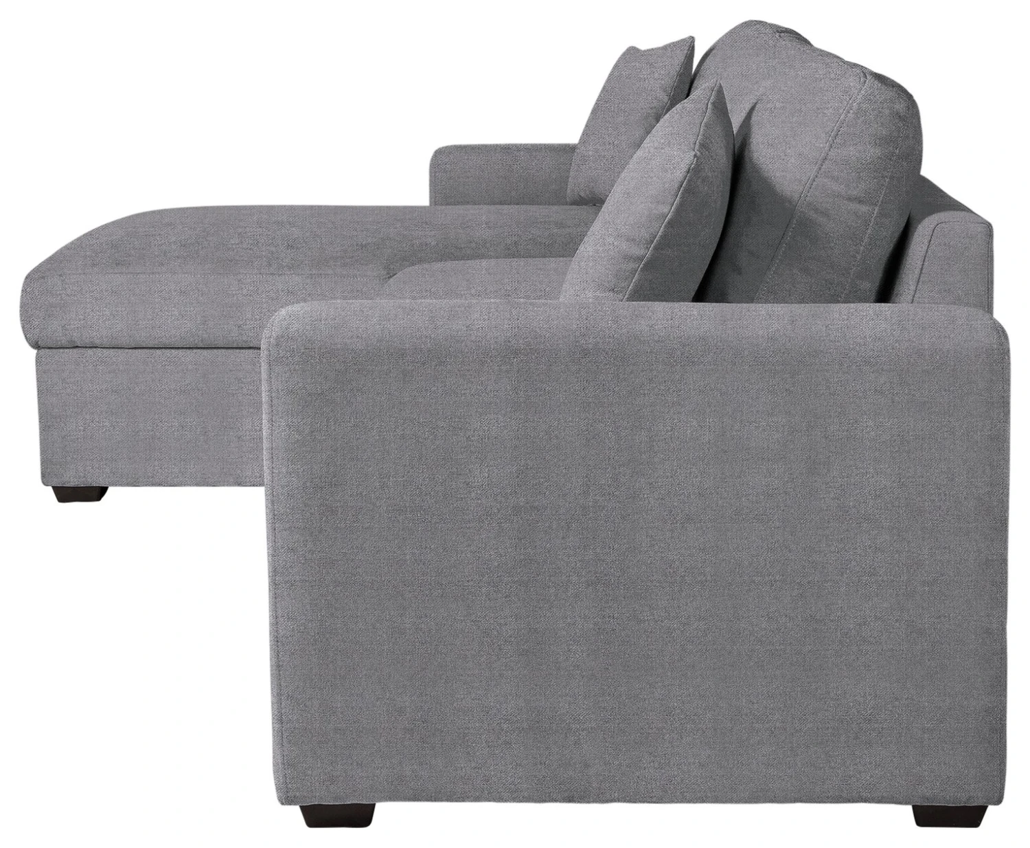 Habitat Reagan Left Corner Storage Sofa Bed - Grey 3 Habitat Reagan Left Corner Storage Sofa Bed - Grey - Image 3