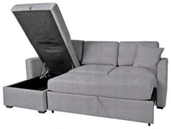 Habitat Reagan Left Corner Storage Sofa Bed - Grey 11 Habitat Reagan Left Corner Storage Sofa Bed - Grey -Habitat 7842766 R Z005A