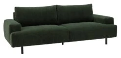 Habitat Julien Fabric 3 Seater Sofa - Dark Green 13 Habitat Julien Fabric 3 Seater Sofa - Dark Green -Habitat 7911408 R Z002A
