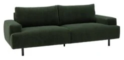Habitat Julien Fabric 3 Seater Sofa - Dark Green 17 Habitat Julien Fabric 3 Seater Sofa - Dark Green -Habitat 7911408 R Z008A