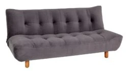 Habitat Kota 3 Seater Velvet Clic Clac Sofa Bed - Grey 9 Habitat Kota 3 Seater Velvet Clic Clac Sofa Bed - Grey -Habitat 7917282 R Z002A
