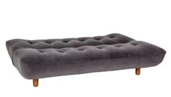 Habitat Kota 3 Seater Velvet Clic Clac Sofa Bed - Grey 12 Habitat Kota 3 Seater Velvet Clic Clac Sofa Bed - Grey -Habitat 7917282 R Z005A