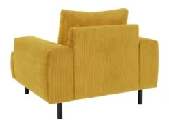 Habitat Julien Fabric Armchair - Yellow -Habitat 7944341 R Z004A