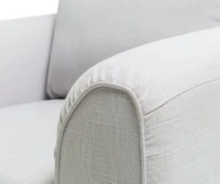 Habitat Cooper Fabric Armchair - Light Grey 12 Habitat Cooper Fabric Armchair - Light Grey -Habitat 7956377 R Z004A