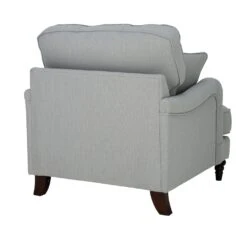 Habitat Matilda Fabric Armchair - Grey -Habitat 8272555 R Z003A