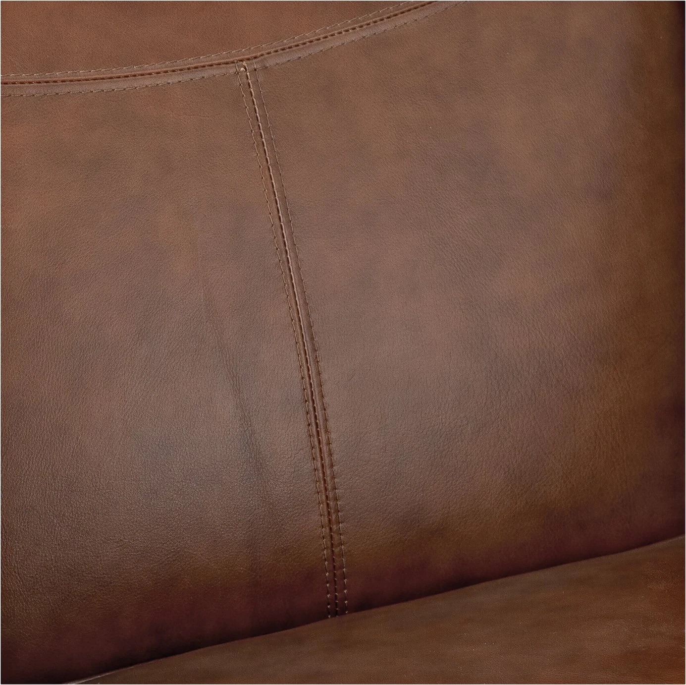 Habitat Dorian Faux Leather Armchair - Tan 4 Habitat Dorian Faux Leather Armchair - Tan - Image 4