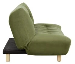 Habitat Kota 3 Seater Velvet Clic Clac Sofa Bed - Green 10 Habitat Kota 3 Seater Velvet Clic Clac Sofa Bed - Green -Habitat 8489496 R Z003A