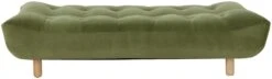 Habitat Kota 3 Seater Velvet Clic Clac Sofa Bed - Green 11 Habitat Kota 3 Seater Velvet Clic Clac Sofa Bed - Green -Habitat 8489496 R Z004A