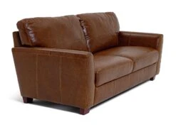 Habitat Milford Leather 4 Seater Sofa - Tan 12 Habitat Milford Leather 4 Seater Sofa - Tan -Habitat 8591250 R Z004A