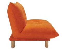Habitat Kota Fabric Armchair - Orange -Habitat 8656748 R Z003A