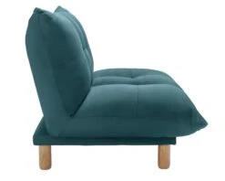 Habitat Kota Velvet Armchair - Teal 9 Habitat Kota Velvet Armchair - Teal -Habitat 8761217 R Z003A