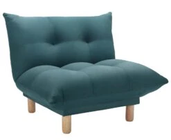 Habitat Kota Velvet Armchair - Teal 11 Habitat Kota Velvet Armchair - Teal -Habitat 8761217 R Z008A