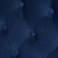 Habitat Blake Velvet 3 Seater Sofa - Navy Blue -Habitat 8802743 R Z005A