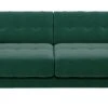 Habitat Hendricks Velvet 3 Seater Sofa - Emerald Green