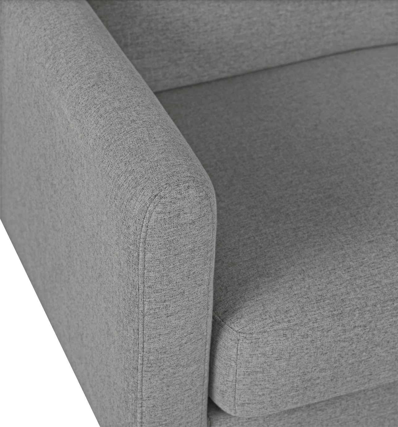 Habitat Remi Fabric Armchair In A Box - Light Grey 4 Habitat Remi Fabric Armchair In A Box - Light Grey - Image 4