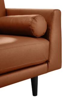 Habitat Jackson Leather 4 Seater Sofa - Tan -Habitat 8898991 R Z007A