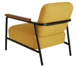 Habitat Cooper Fabric Armchair - Yellow -Habitat 8899244 R Z003A