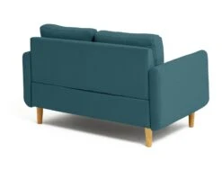 Habitat Remi Fabric 2 Seater Chaise Sofa In A Box - Teal -Habitat 8904665 R Z003A