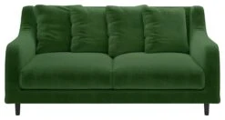 Habitat Swift Velvet 3 Seater Sofa - Moss Green -Habitat 8957870 R Z010A
