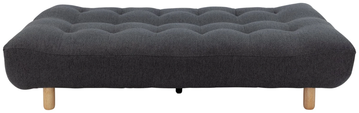 Habitat Kota Boucle 3 Seater Clic Clac Sofa Bed - Charcoal 5 Habitat Kota Boucle 3 Seater Clic Clac Sofa Bed - Charcoal - Image 5