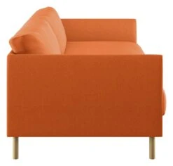 Habitat Hyde 3 Seater Fabric Sofa Bed - Orange -Habitat 8972219 R Z004A