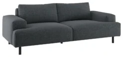 Habitat Julien Fabric 3 Seater Sofa - Charcoal -Habitat 8984331 R Z008A