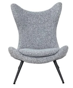 Habitat 17 Habitat Robbie Fabric Accent Chair - Grey