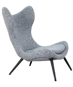 Habitat Robbie Fabric Accent Chair - Grey -Habitat 9134362 R Z004A