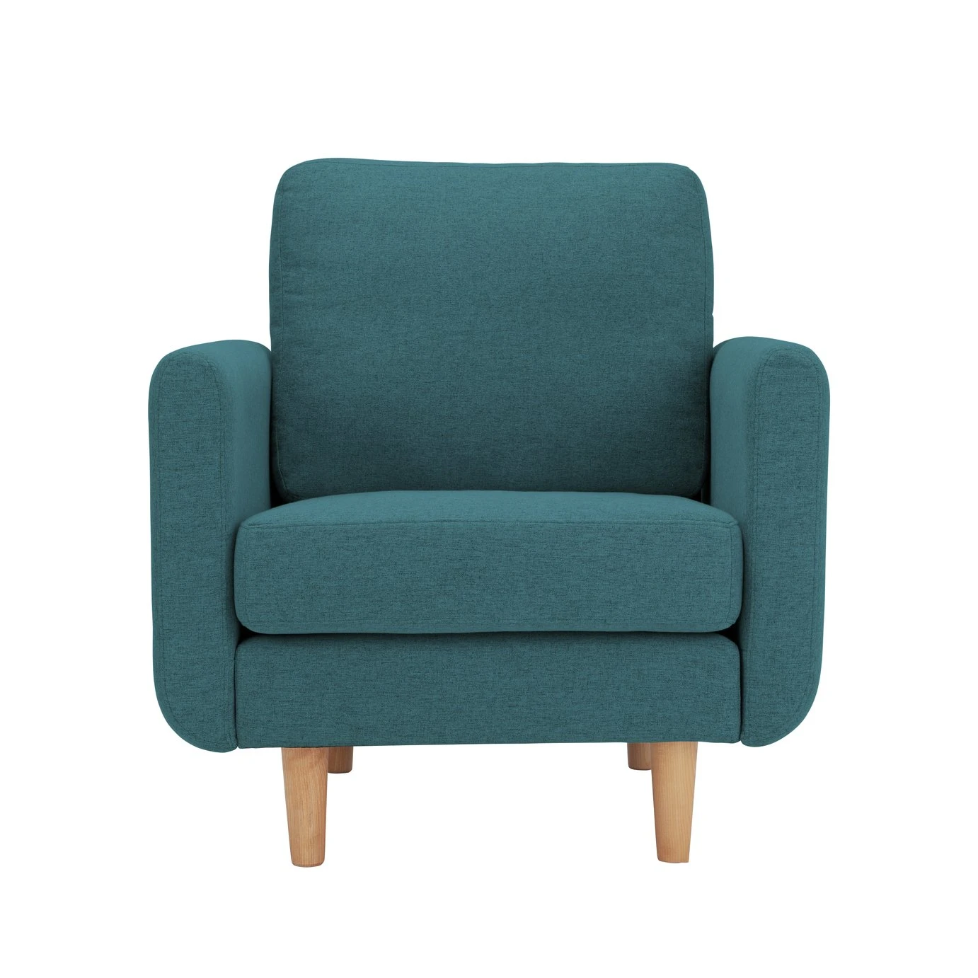 Habitat Remi Fabric Armchair In A Box -Teal 1 Habitat Remi Fabric Armchair In A Box -Teal