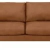 Habitat Lyle Leather 3 Seater Sofa - Tan