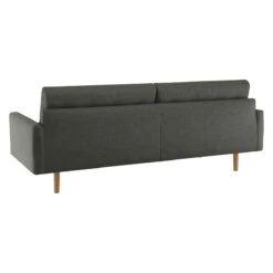 Habitat Fenner Fabric 3 Seater Sofa - Charcoal -Habitat 9173440 R Z004A