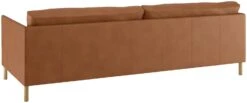 Habitat Hyde 3 Seater Leather Sofa Bed - Tan 15 Habitat Hyde 3 Seater Leather Sofa Bed - Tan -Habitat 9185005 R Z005A