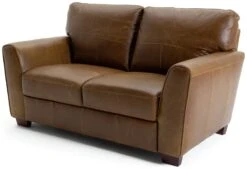 Habitat Milford Leather 2 Seater Sofa - Tan 13 Habitat Milford Leather 2 Seater Sofa - Tan -Habitat 9185926 R Z002A
