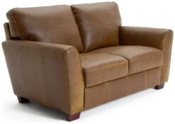 Habitat Milford Leather 2 Seater Sofa - Tan 15 Habitat Milford Leather 2 Seater Sofa - Tan -Habitat 9185926 R Z004A