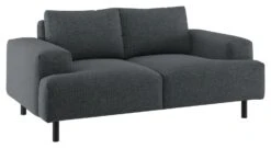 Habitat Julien Fabric 2 Seater Sofa - Dallas Grey -Habitat 9201958 R Z008A