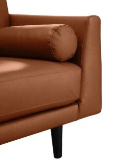 Habitat Jackson Leather 2 Seater Sofa - Tan -Habitat 9206692 R Z007A