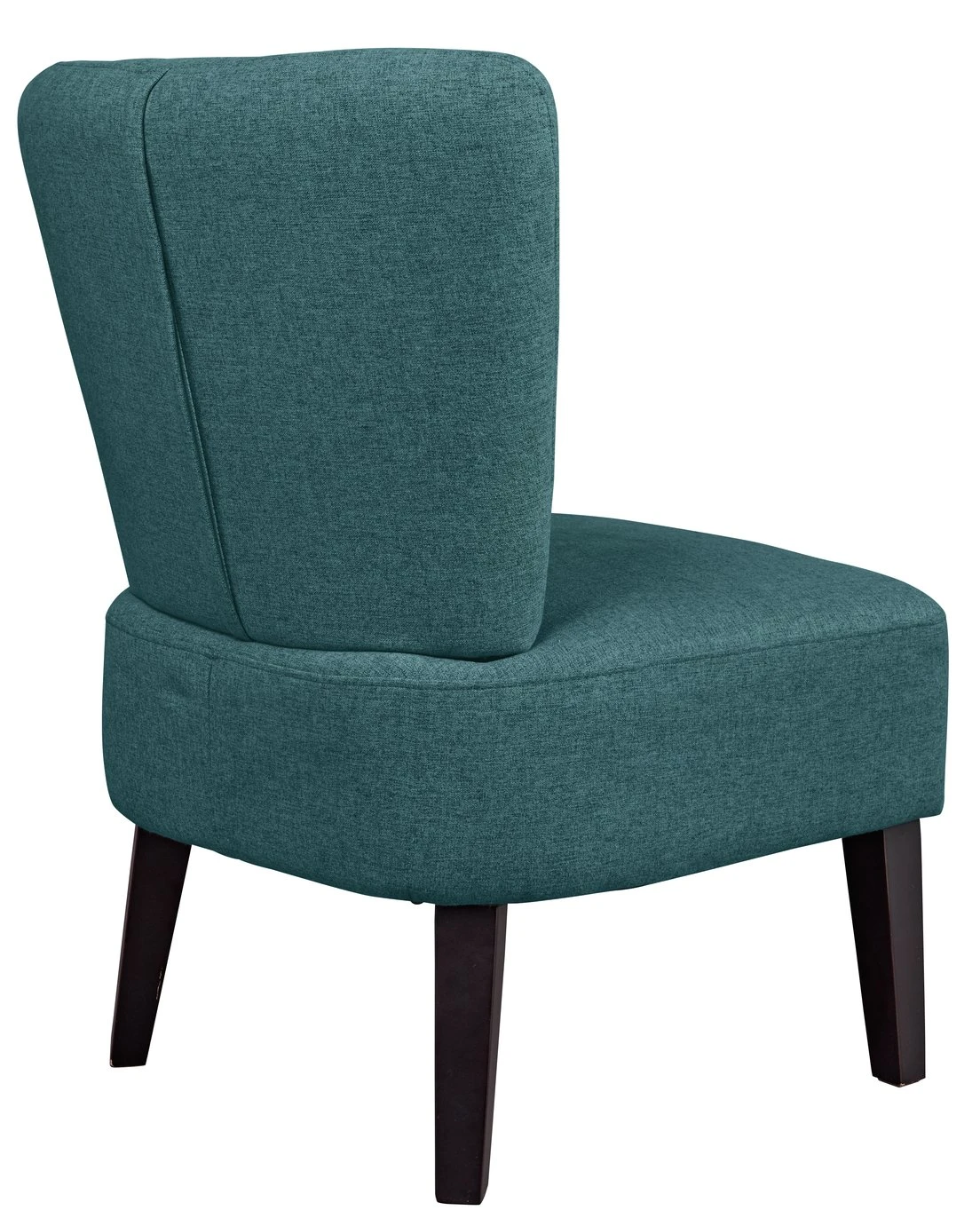 Habitat Delilah Fabric Cocktail Chair - Teal 4 Habitat Delilah Fabric Cocktail Chair - Teal - Image 4