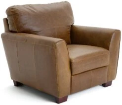 Habitat Milford Leather Armchair - Tan 14 Habitat Milford Leather Armchair - Tan -Habitat 9308370 R Z004A