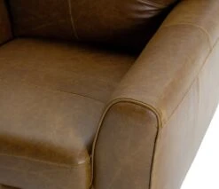 Habitat Milford Leather Armchair - Tan 15 Habitat Milford Leather Armchair - Tan -Habitat 9308370 R Z006A